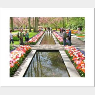 Keukenhof Tulip Festival, Holland Posters and Art